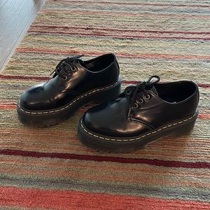 Dr Martens 1461 Quad women’s US 6 black platform
